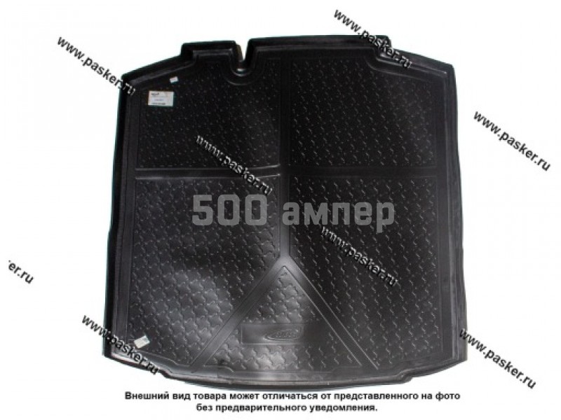 Коврик в багажник Skoda Rapid 2 NH3 NK3 12- лифтбек пластик Comfort 26676