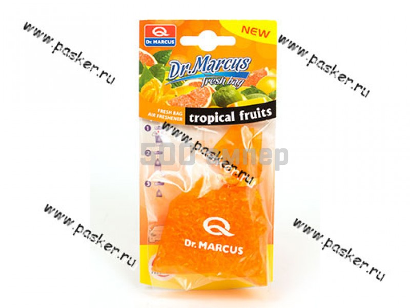 Ароматизатор Dr,Marcus Fresh Bag мешочек Tropical Fruits 72706