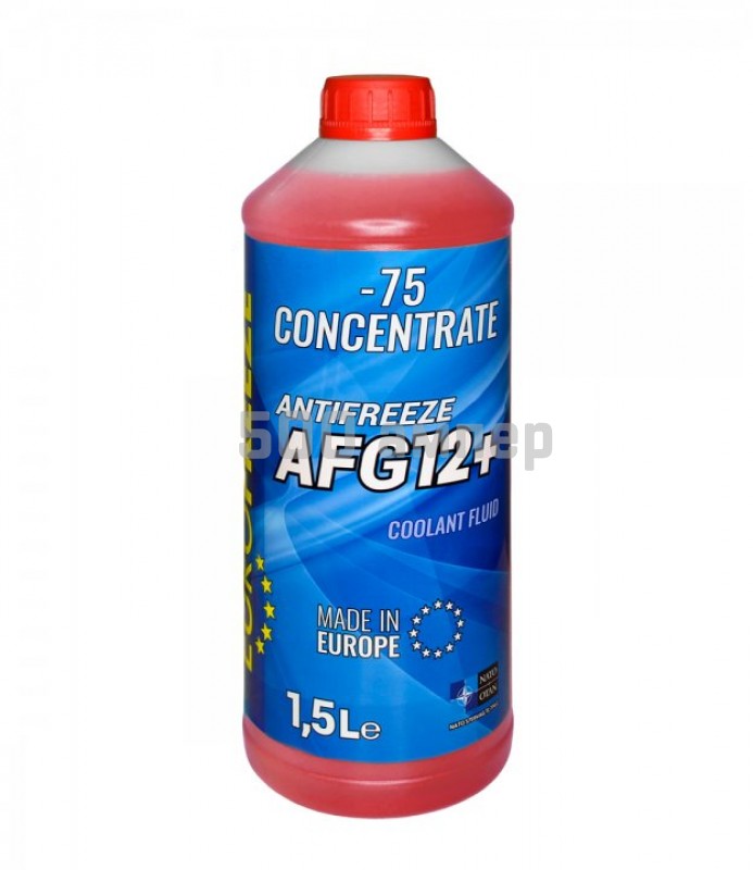 Антифриз Eurofreeze концентрат красный 1.5л (РБ) 34984