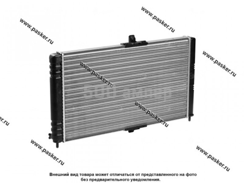 Радиатор 2110-12 LUZAR алюминиевый  LRc 0112 2112-1301012-10 61048