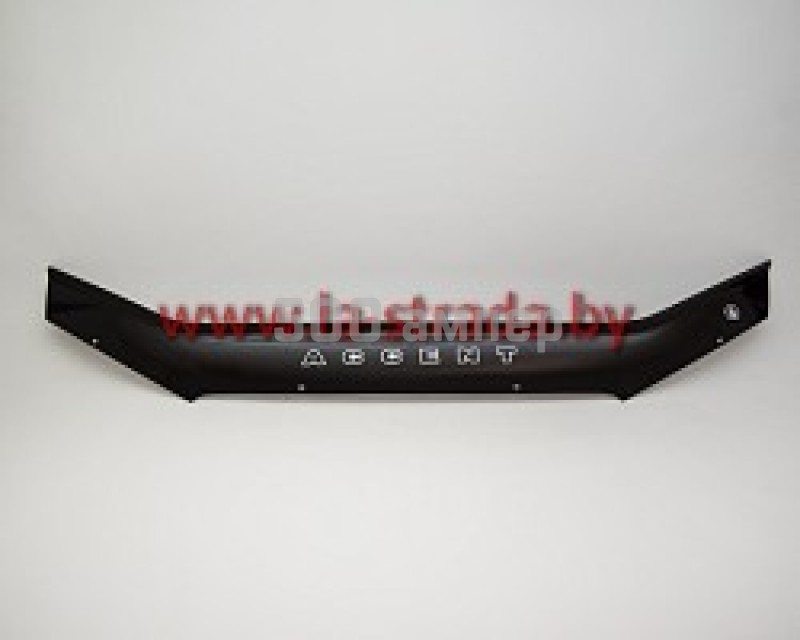 Дефлектор капота Hyundai Accent (99-05) / Hyundai Accent (01-) сборка ТАГАЗ [HYD02] VT52 (Россия) 04-084-000-0259
