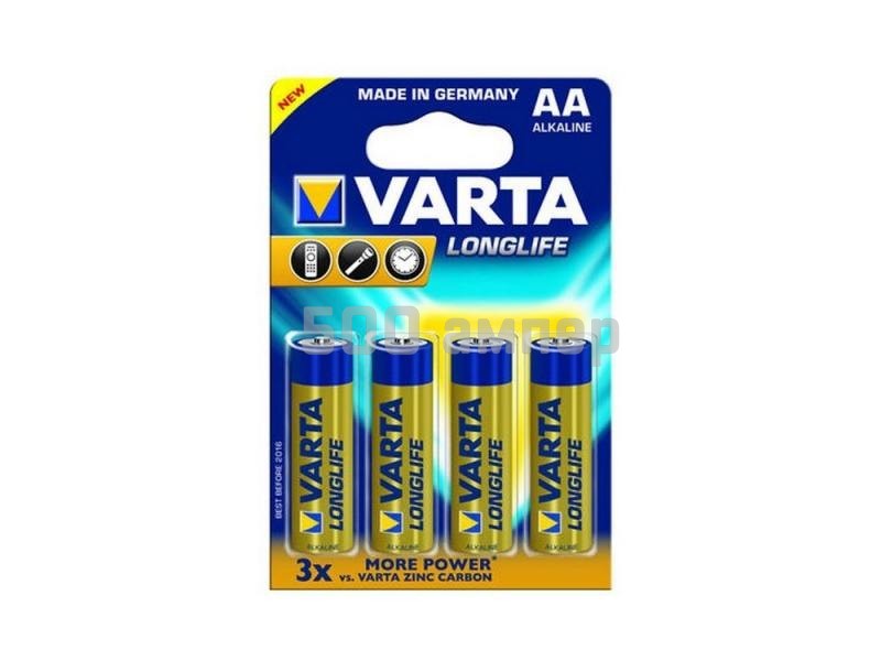 Батарейка VARTA AA (LR06) LONGLIFE 14650