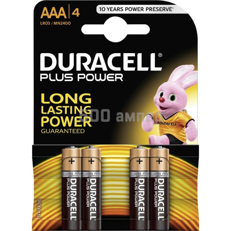 Батарейка Duracell LR03 (ААА)(MN2400 4BP) 1681