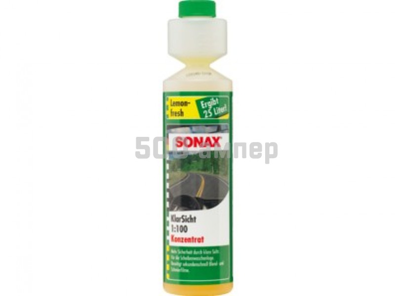 Жидкость ст/оч Sonax летний концентрат с запахом лимона (373 141) 9631