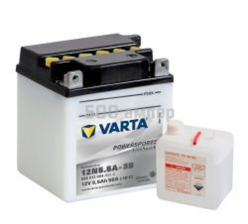 Аккумулятор VARTA Moto 5.5 Ah (506 012 004) 12886