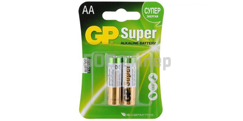 Батарейка GP Super LR06 (АА) 12669