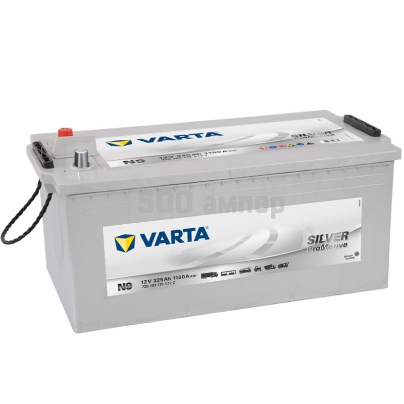 Аккумулятор VARTA TRUCK 225Ah 1150A (725103115) 725103115A722_VAR