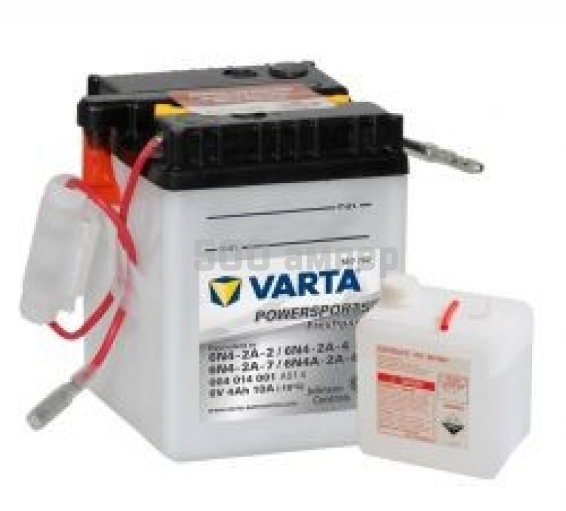 Аккумулятор VARTA Moto 6 Volt 4 Ah (004 014 001) 10561