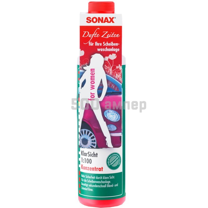 Жидкость ст/оч SONAX для женщин, летний концетрат 250мл. (384 141) 18558