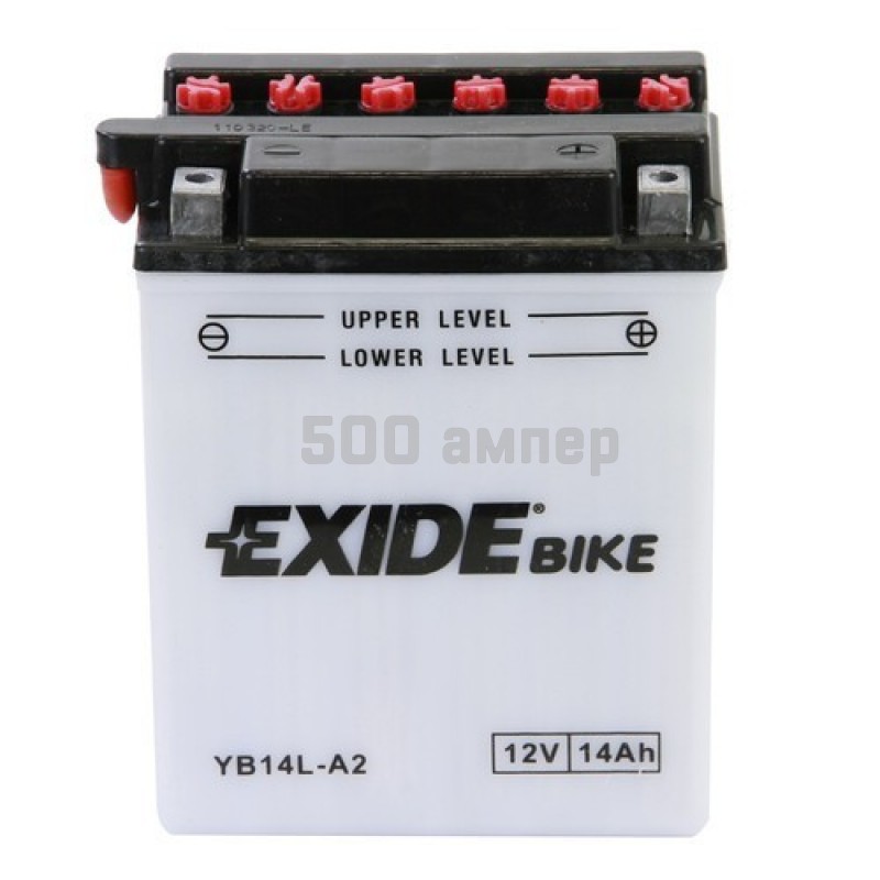 Аккумулятор Exide Moto 14Ah EB14-A2 (-+) 23708