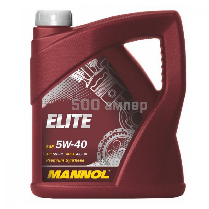 Масло Mannol Elit 5w40 SN/CF синтетическое 5л 15094