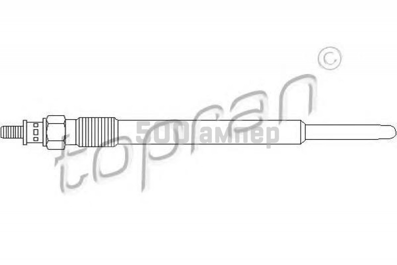 Свечи TOPRAN. TOPRAN 401 897.